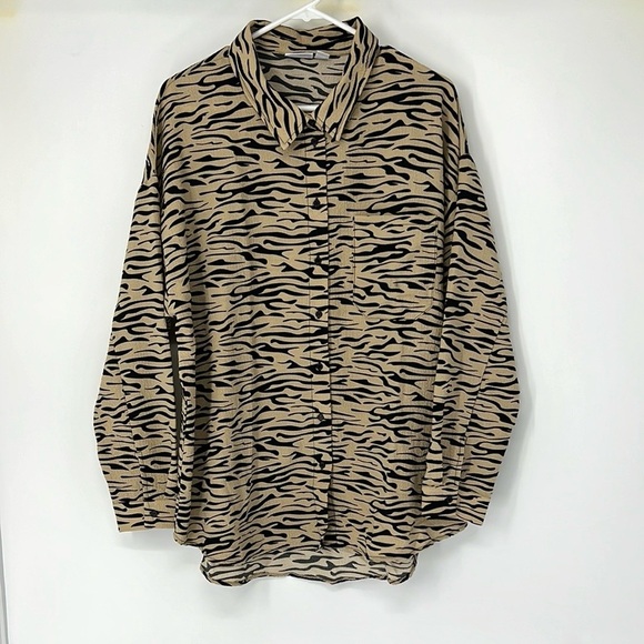 Noisy may EUC women’s oversized button down shirt XXL - Picture 1 of 6
